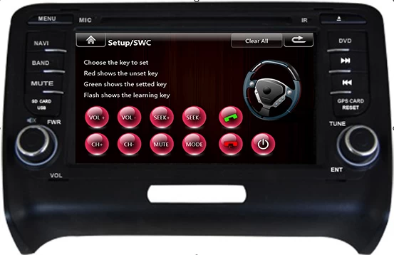 lsqSTAR Car DVD para AUDI TT ST-9177