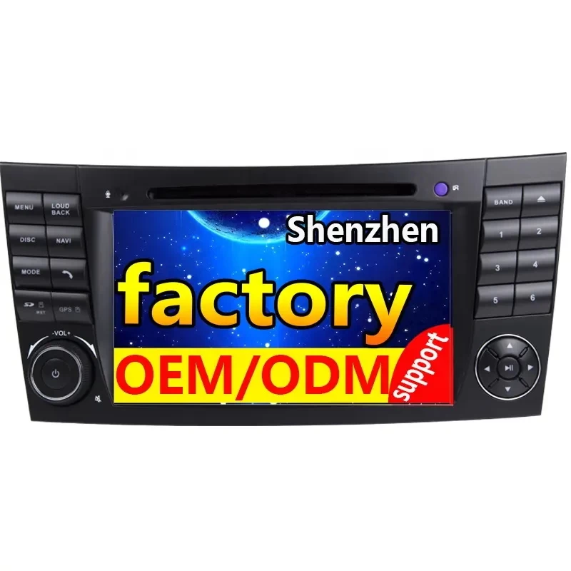 Android 12 Radio Car DVD Player GPS für Mercedes Benz E Klasse W211 E200 E220 E240 E270 E280 2002-2008 CLS W219 2/4+16/32/64