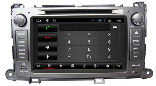 Android7.1 Car DVD Toyota Sienna(ST-8186C)