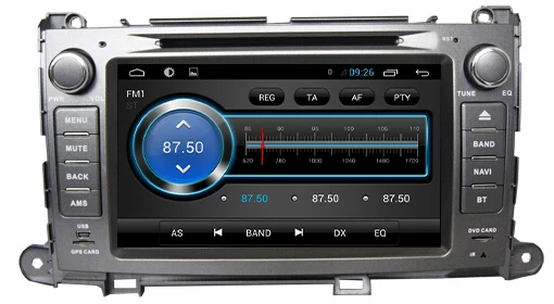 Android7.1 Car DVD Toyota Sienna(ST-8186C)