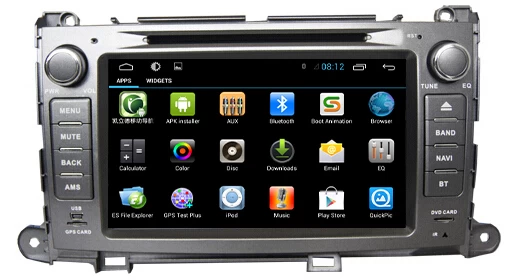 Android7.1 Car DVD Toyota Sienna(ST-8186C)
