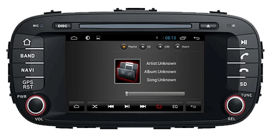 Android 7.1 Kia Soul 2014 car dvd gps ST-7114C