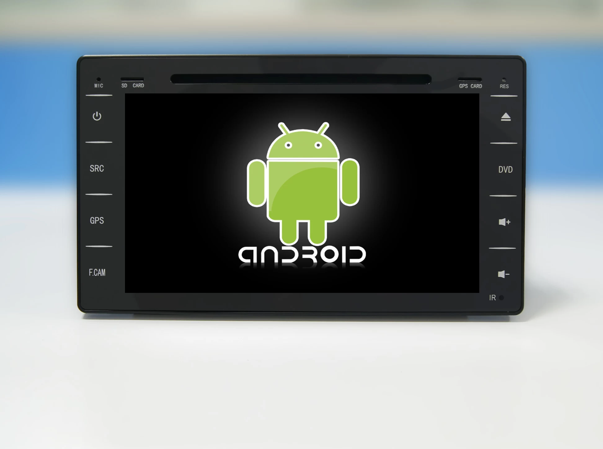 Android 7.1 Quad Core 1024*600 Car DVD player GPS Navigation stere for 2016 toyota Hilux