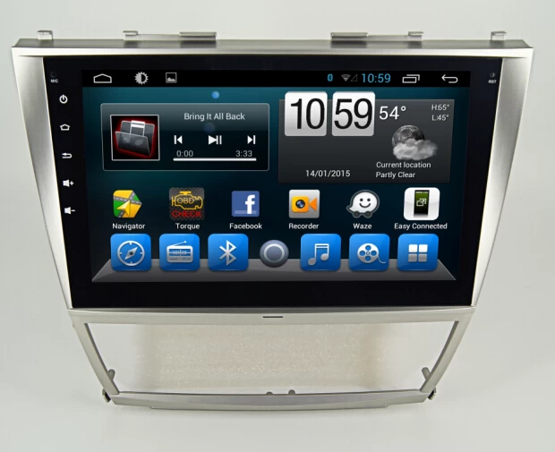 Android7.1Quad Core 1024*600 Car DVD player GPS Navigation stere for Toyota Camry 2008