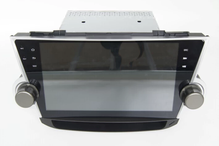 Android 7.1 Quad Core 1024*600 Car DVD player GPS Navigation stere for Toyota Highlander 2012