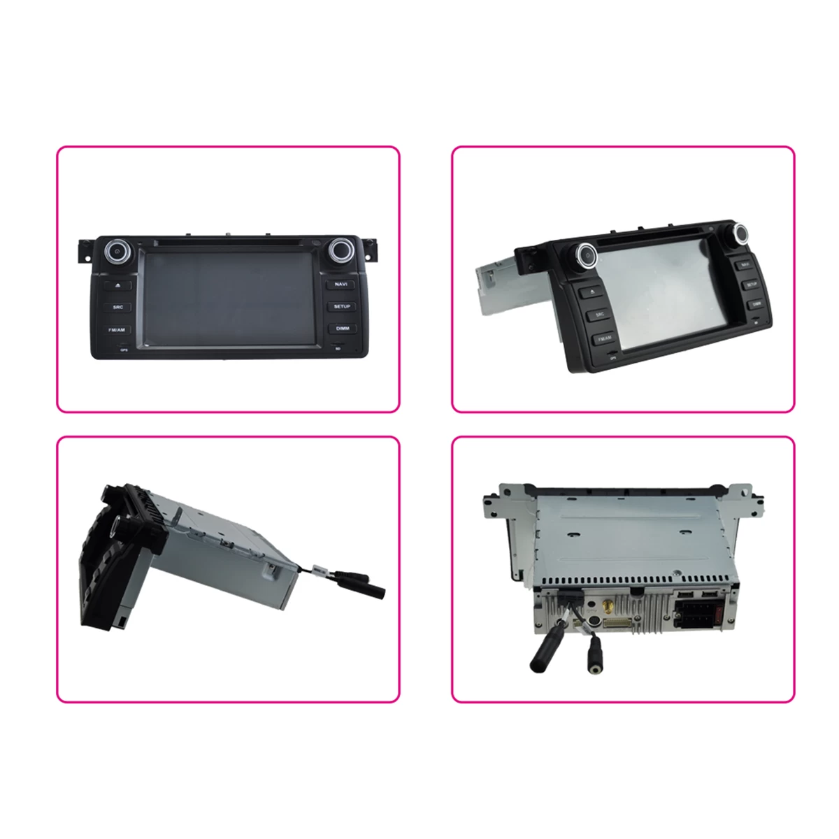 Android 7.1 Car DVD player for BMW E46
