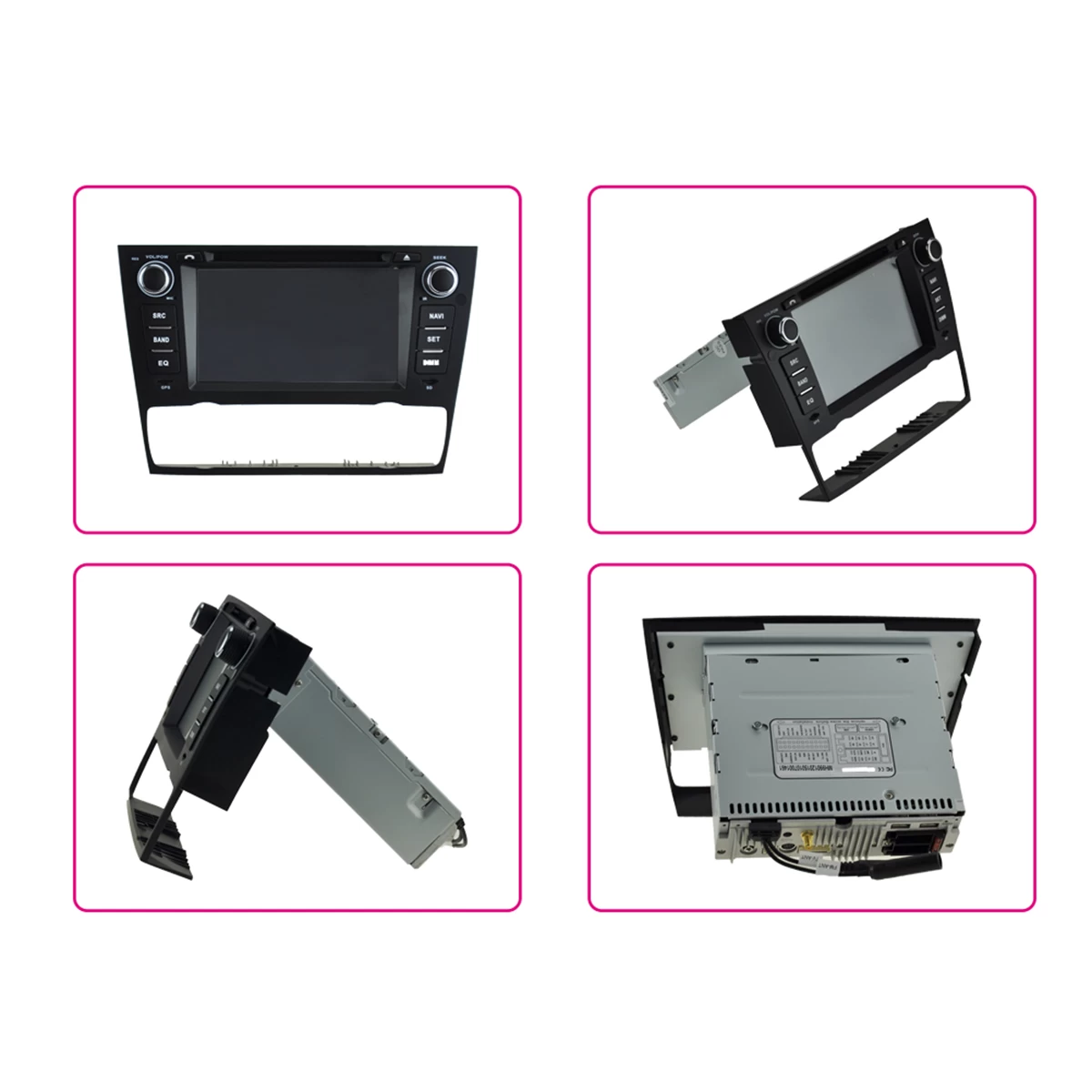 Android leitor de DVD 7.1 de carro para BMW E90 auto