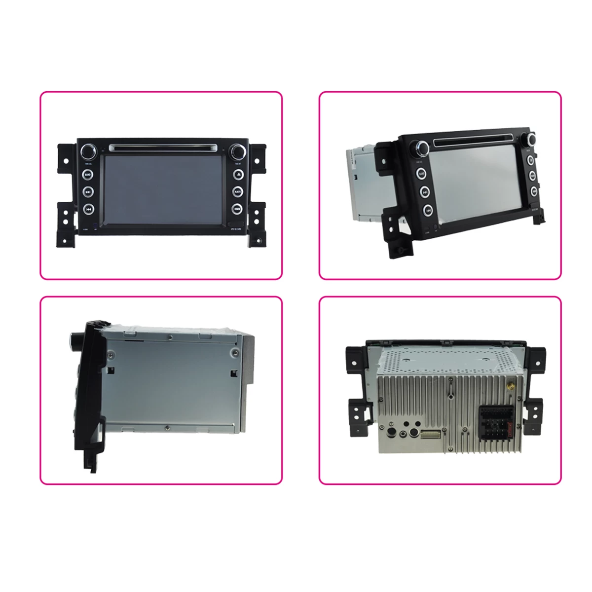 搭载Android 7.1车载DVD播放器，铃木大维特拉2006-2010