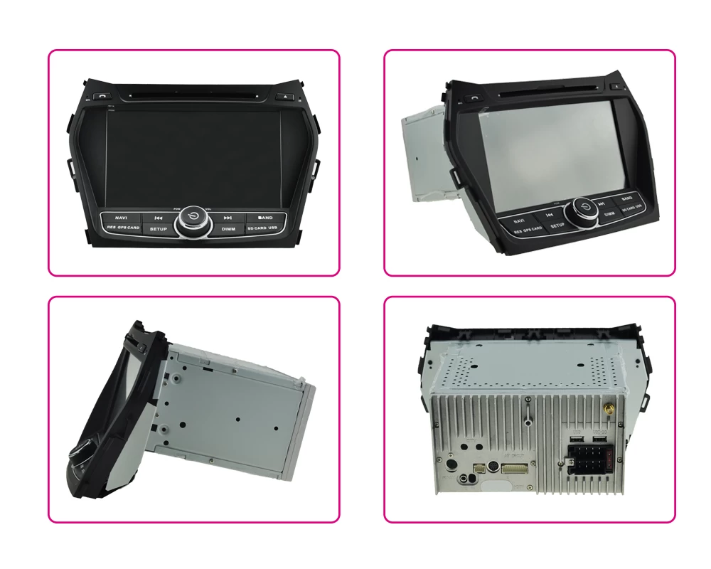 Android7.1 Car DVD for Hyundai IX45/Santa Fe 2013