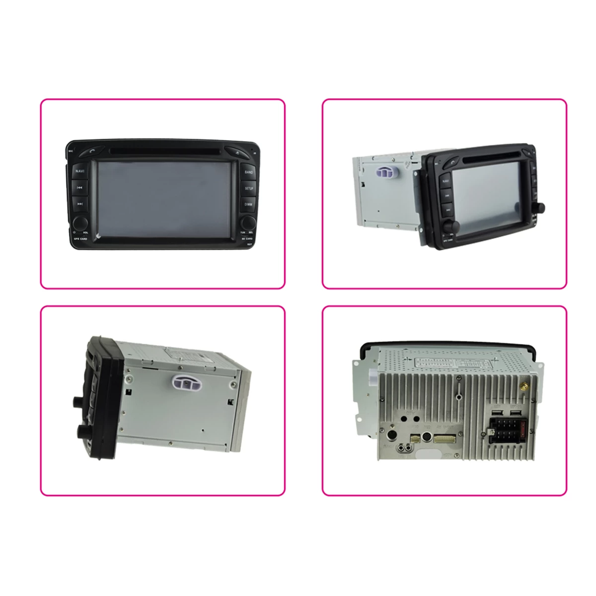 Android 7.1 Quad Core 1024*600 Car DVD player GPS Navigation stere for Mercedes Benz  C W-203/Vameo/Viano/Vito