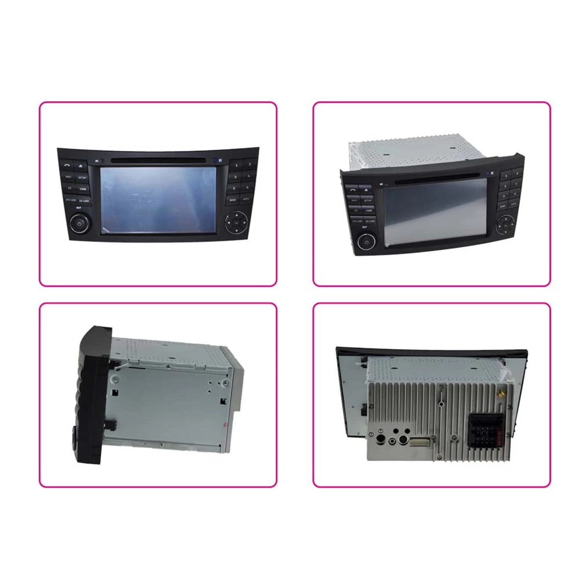 Android 7.1 Quad Core 1024*600 Car DVD player GPS Navigation stere for Mercedes Benz E-G-CLS