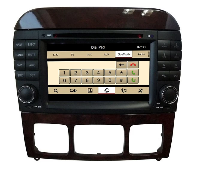 lsqSTAR Car Dvd for 奔驰S-W220 ST-8800