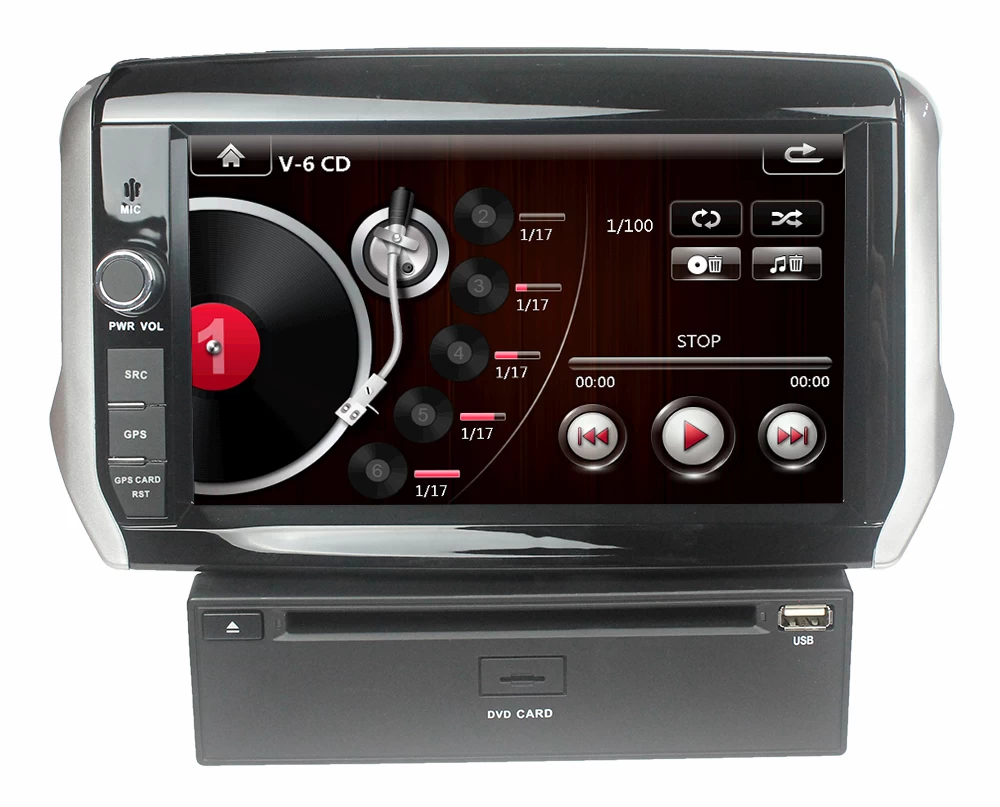 Car DVD Peugeot 208 ST-8179