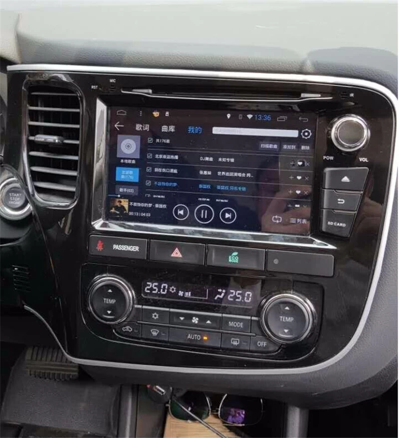 DVD carro para Mitsubishi Outlander 2015
