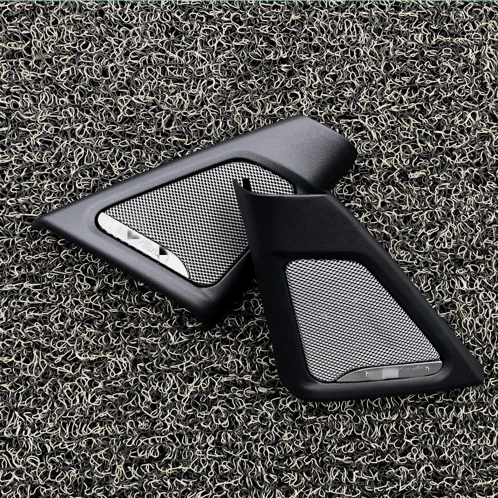 BMW F10 F11系列的汽车前门扬声器高质量的音频小号高音盖头高音喇叭框架装饰装饰