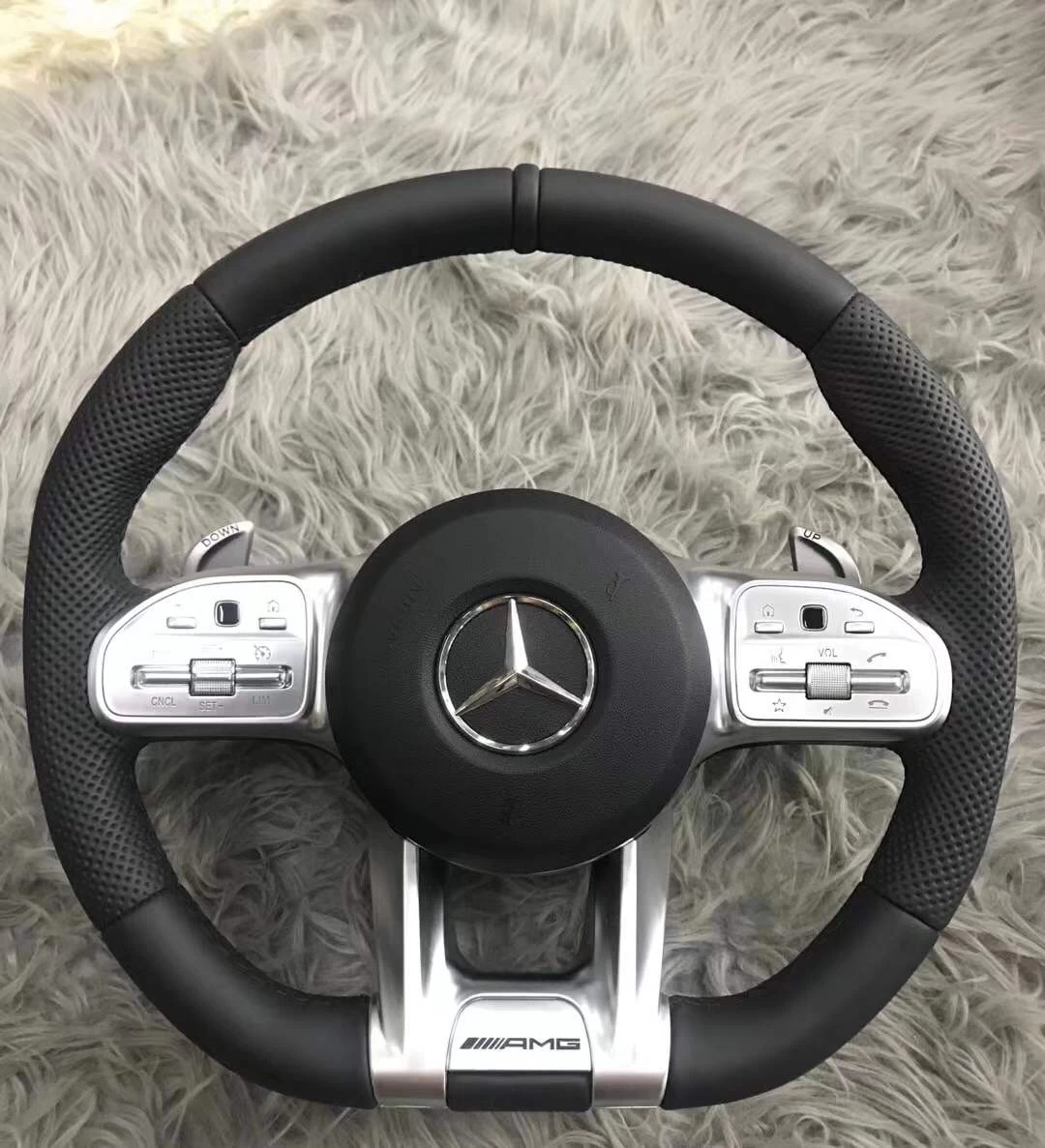 Car Steering Wheel For Mercedes AMG