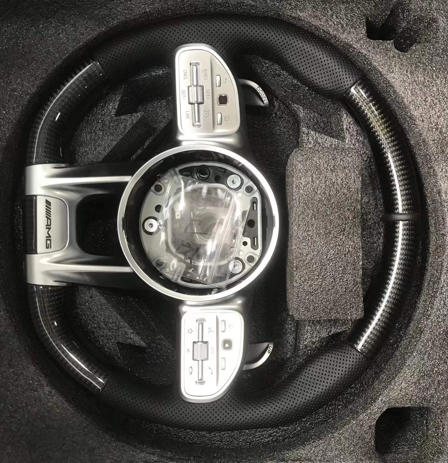 Car Steering Wheel For Mercedes AMG