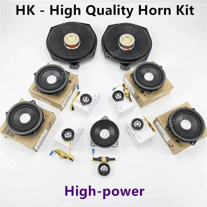 Car front and rear tweeter speaker For BMW F10 F11 F30 F32 E60 E90 G30 series high quality HiFi horn loudspeaker