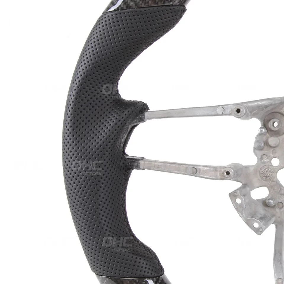 Volante per auto per Porsche Cayenne Panamera 2014-2021 911 997 MK2 BOXSTER CAYMAN FIBRO FIBRA CARBBIA FIBLE