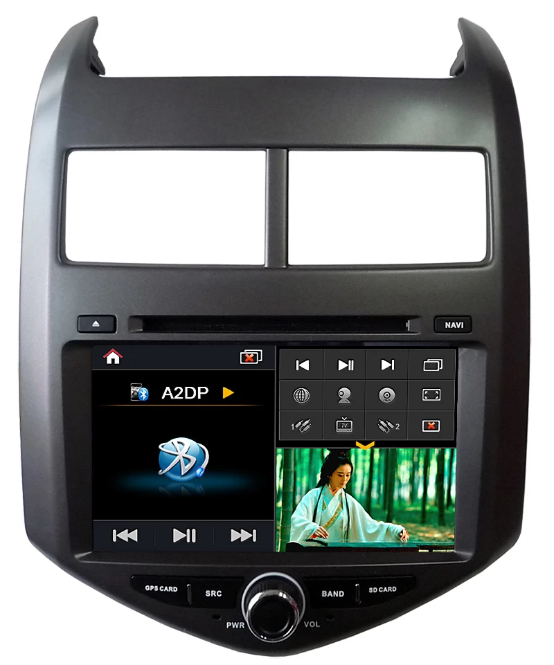lsqSTAR دي في دي لسيارة شيفروليه أفيو cardvd wholessle ST-C107