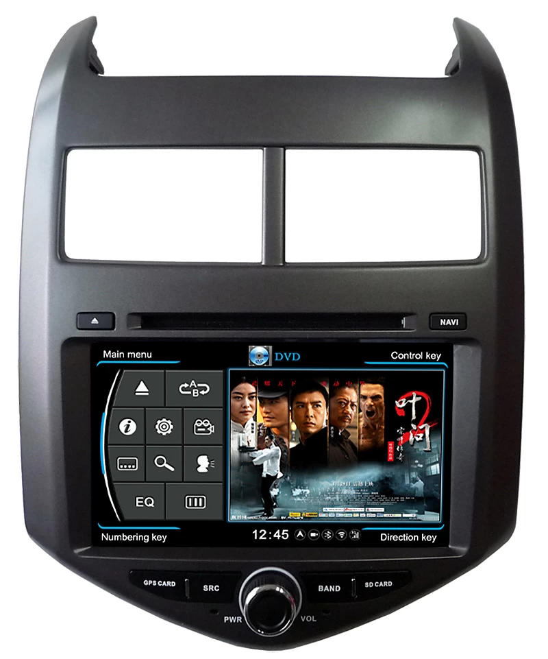 lsqSTAR دي في دي لسيارة شيفروليه أفيو cardvd wholessle ST-C107