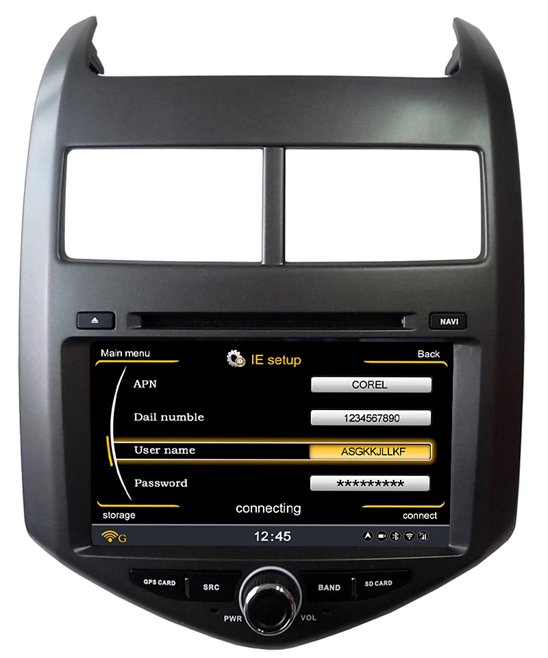 lsqSTAR دي في دي لسيارة شيفروليه أفيو cardvd wholessle ST-C107
