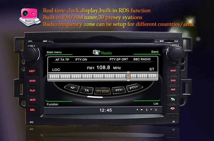 Car DVD for Chevrolet ST-020