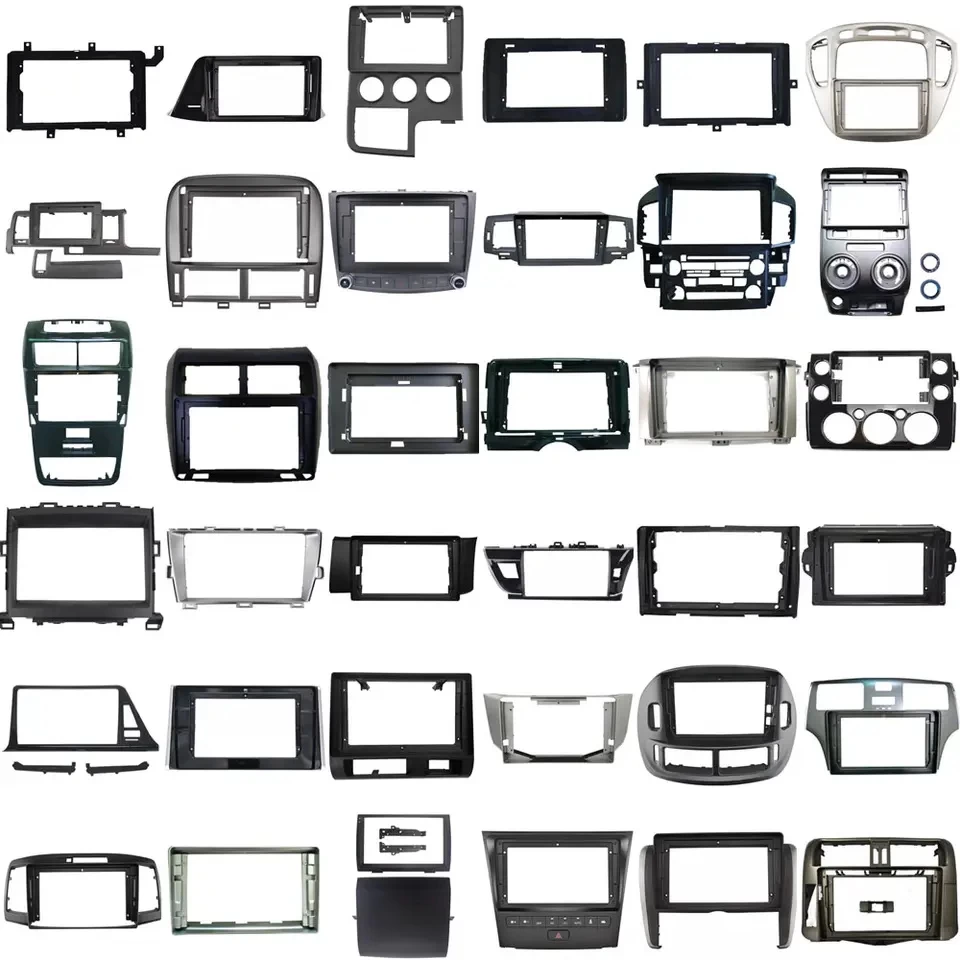 Factory Car Stereo Installation Kits Car Accessories Fascia Car DVD Player Android Dashboard Radio Frame For NISSAN