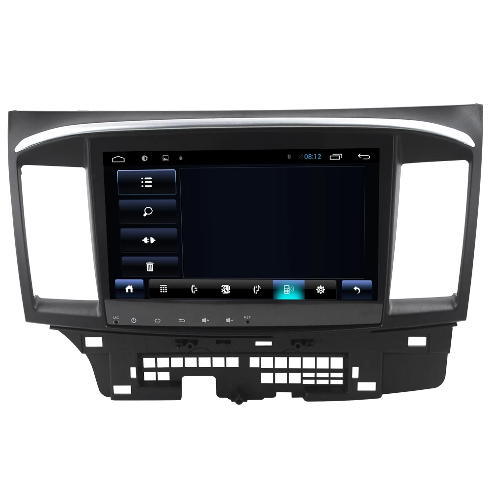 For Mitsubishi Lancer1024*600 android Car radio gps with Built-in WiFi/Mirror link/FM/AM Radio/Bluetooth/GPS Navi/USB/SD/AUX/SWC