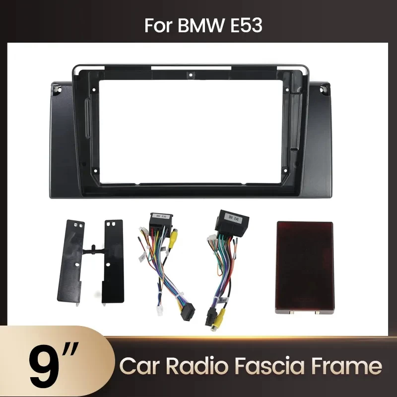 BMW E90 X5 E39 E46汽车零件仪表板Fascia Frame面板特殊框架的热销售汽车车架DVD播放器