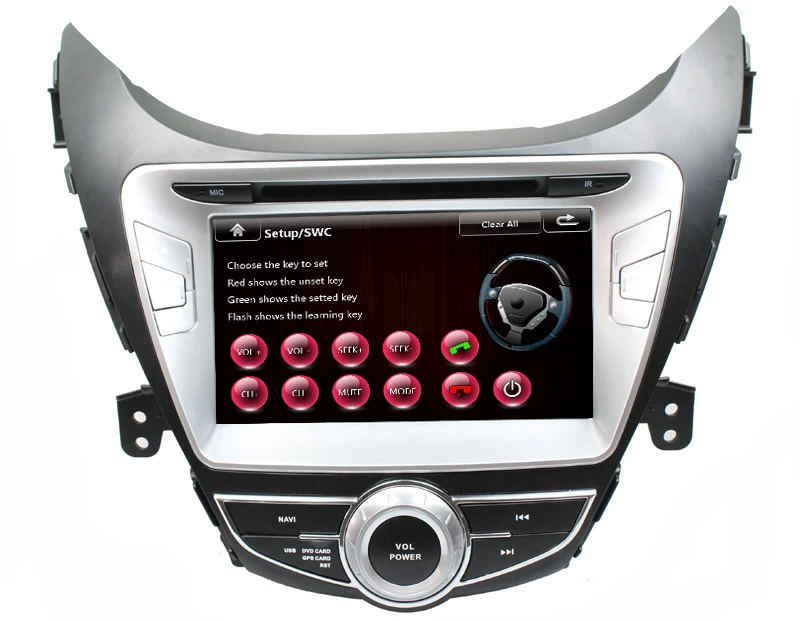 Car DVD for Hyundai  Elantra 2011-2012 ST-6033