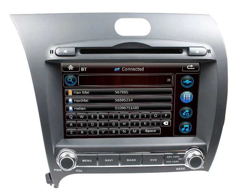 Car DVD for Kia K3 Car GPS Navigation   ST-8150