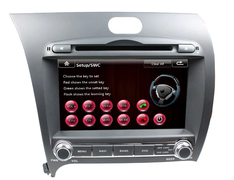 Car DVD for Kia K3 Car GPS Navigation   ST-8150