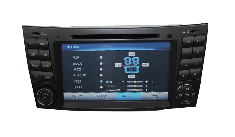 Car DVD for Mercedes E-class (W211) ST-7031