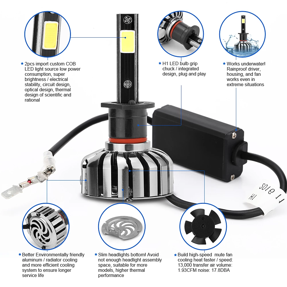 N7-H1 Car Led Headlights