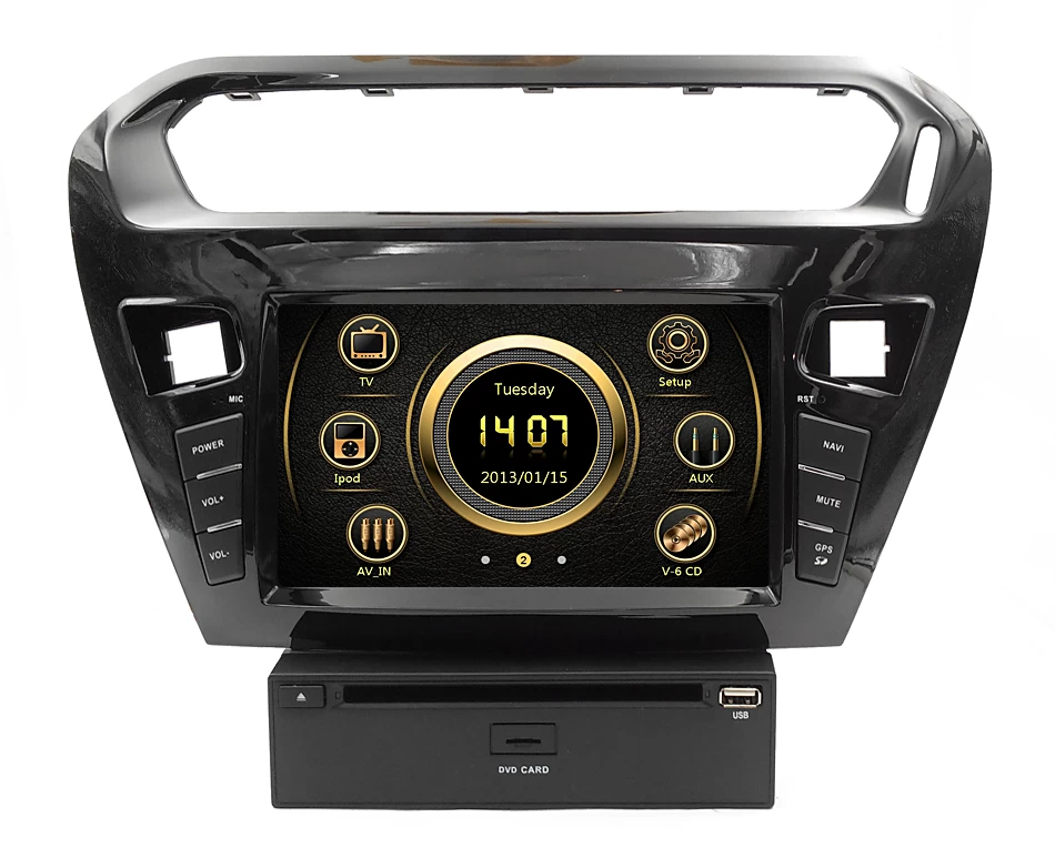 lsqSTAR Car Dvd for Peugeot 301 ST-8242