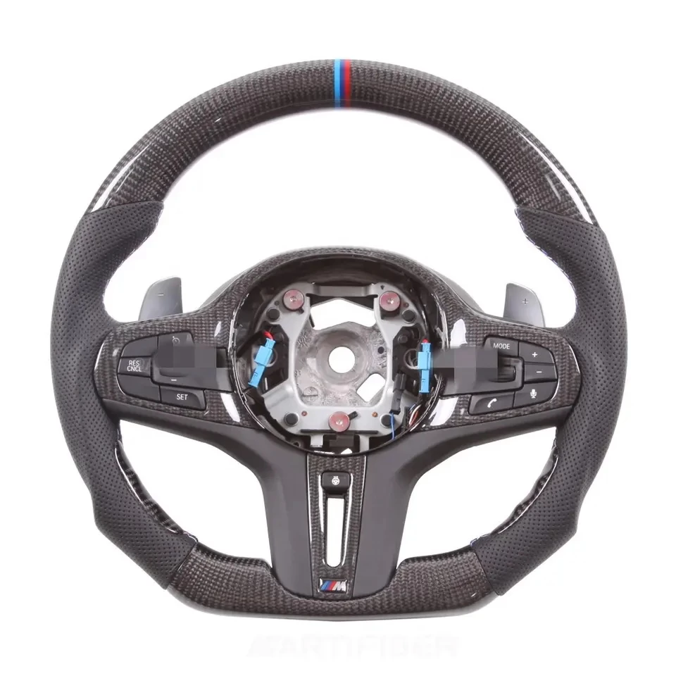 Private Custom Carbon Fiber Steering Wheel for BMW 1 3 5 7 8 M Series X3 X5 G15 F40 G20 G30 G01 G11 G05 M1 M3 M5 M8 CF