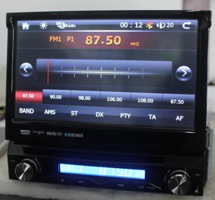 Tek Din Universal Araç DVD GPS ST-DH7088