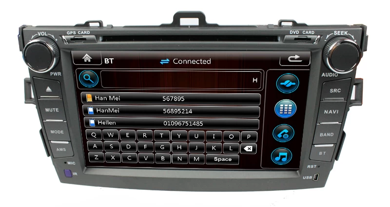 lsqSTAR Car Dvd for Toyota Corolla 2012 ST-8203