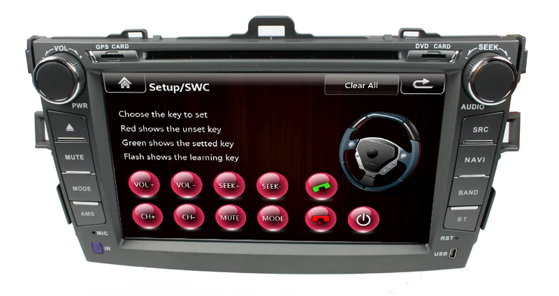 lsqSTAR Car Dvd for Toyota Corolla 2012 ST-8203