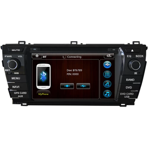 Car DVD for Toyota Corolla cardvd 2014 ST-7072
