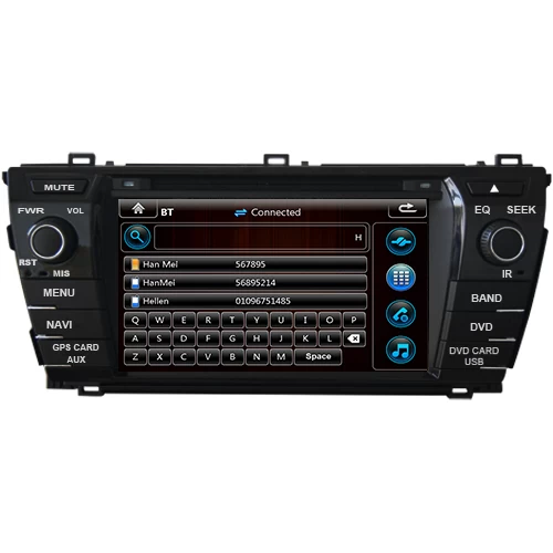 Car DVD for Toyota Corolla cardvd 2014 ST-7072