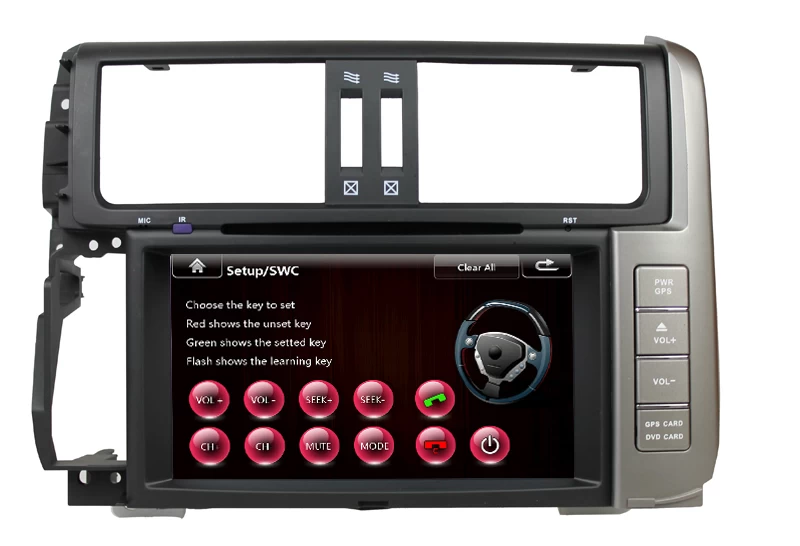 Toyota Prado car DVD audio 2012 ST-8205