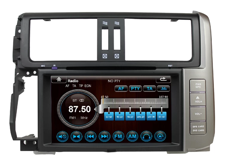 Toyota Prado car DVD audio 2012 ST-8205