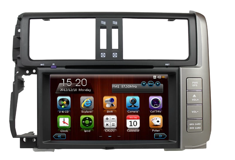 Toyota Prado car DVD audio 2012 ST-8205