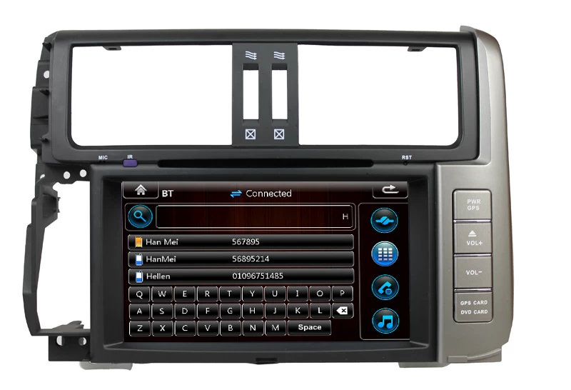 Toyota Prado car DVD audio 2012 ST-8205