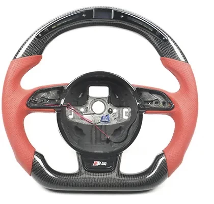 Volario de dirección de fibra de carbono al por mayor para A-Adi RS6 RS3 Audi A3 A4 A5 A6 C7 Flying B8.5 A-Adi S5