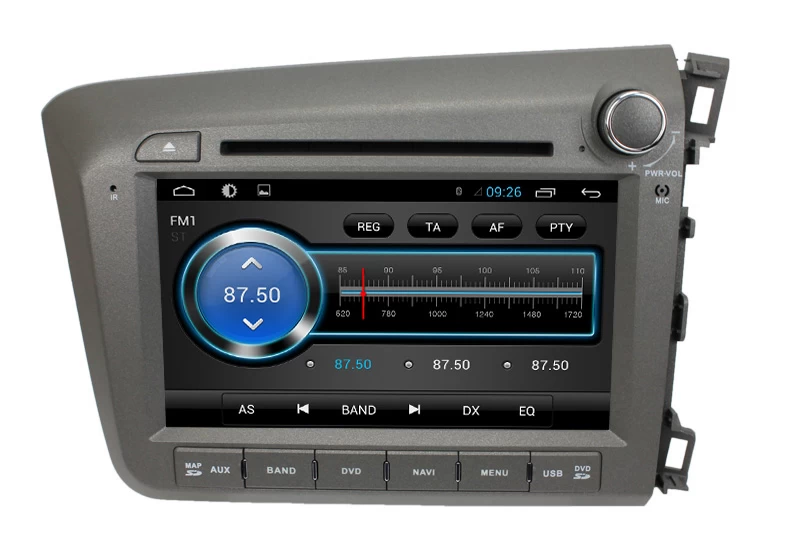 Android 7.1 Auto DVD für Honda Civic 2012 Recht ST-6039C