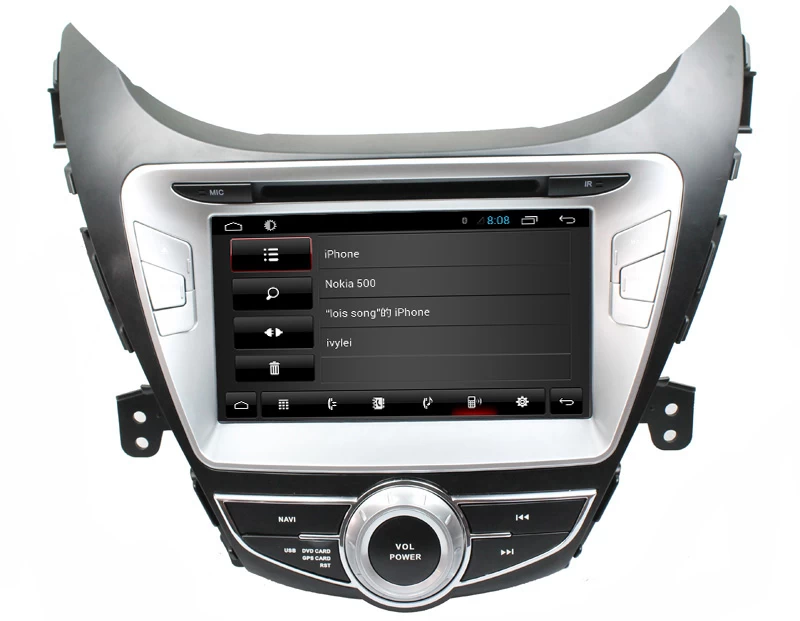 Android 7.1 Car DVD Hyundai Elantra 2011-2012 / AVANTE 2011 / I35 2011 ST-6033C