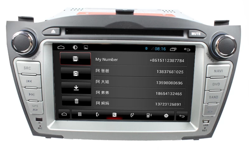 Android7.1 Car DVD modern ix35 (2009-2012) / Tucson (2009-2012) ST-8304C